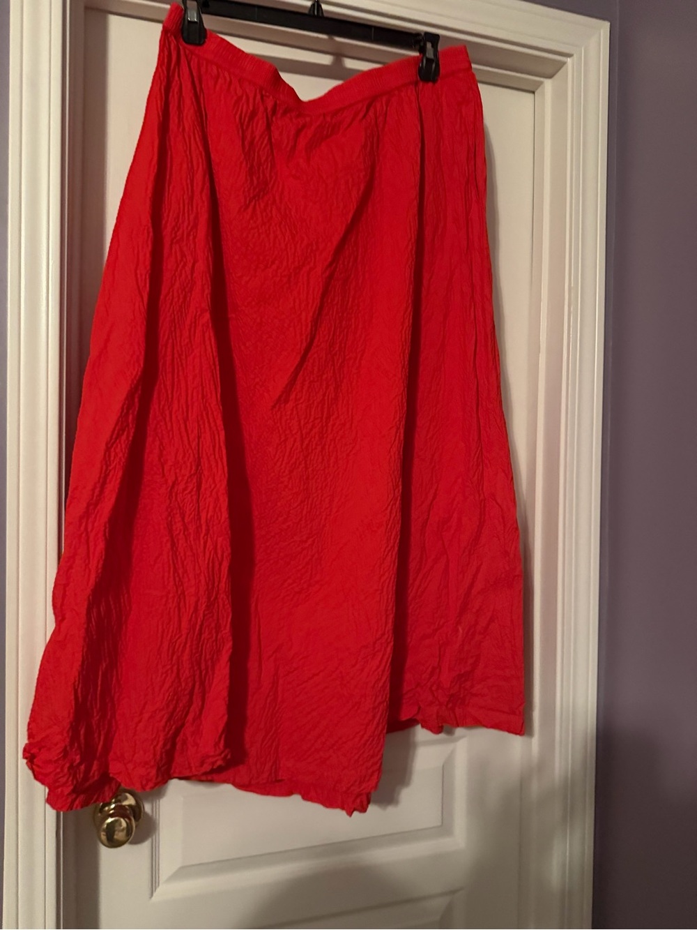 a new day Red A-Line Maxi Skirt